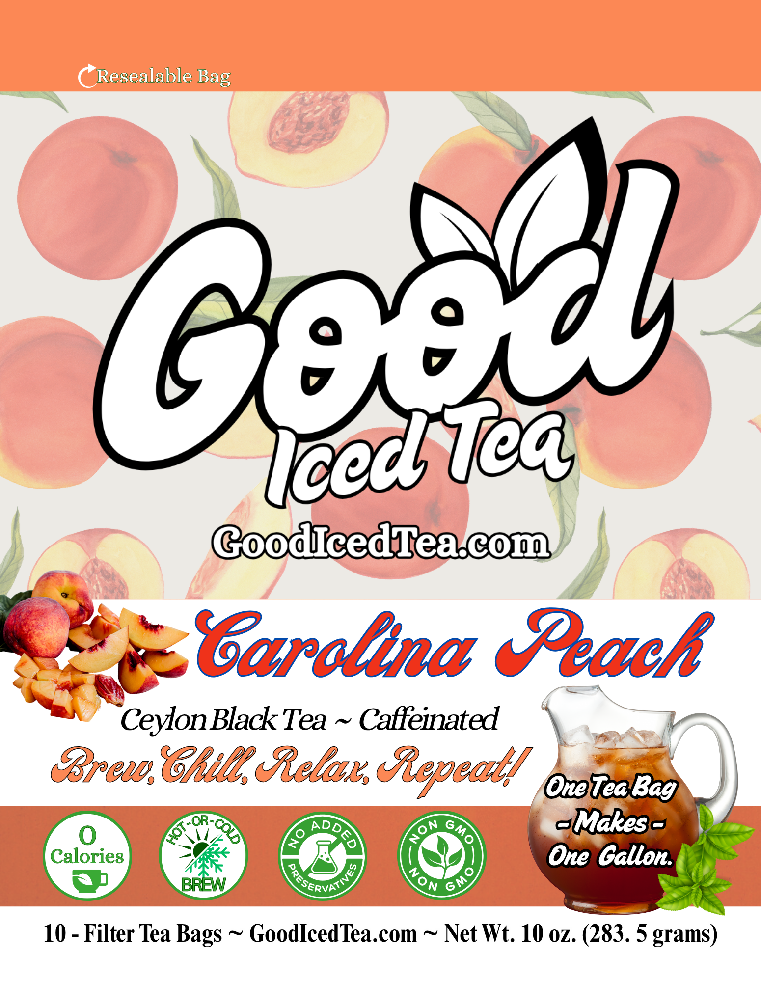 Good Iced Tea - Carolina Peach - Flavor