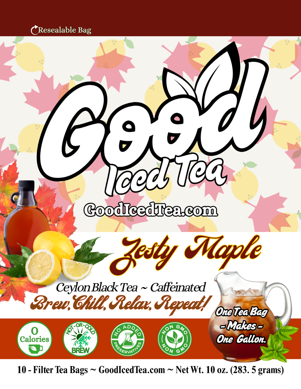 Good Iced Tea - Zesty Maple - Flavor