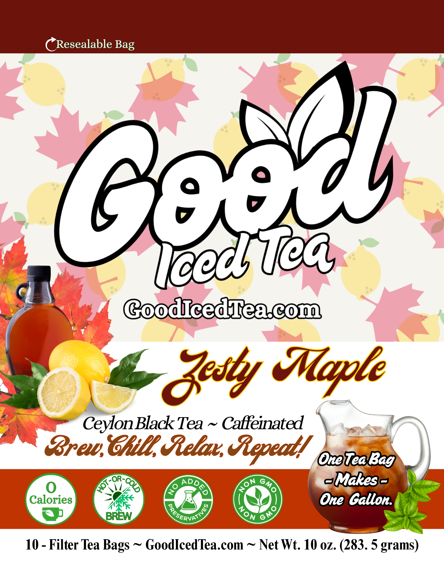 Good Iced Tea - Zesty Maple - Flavor